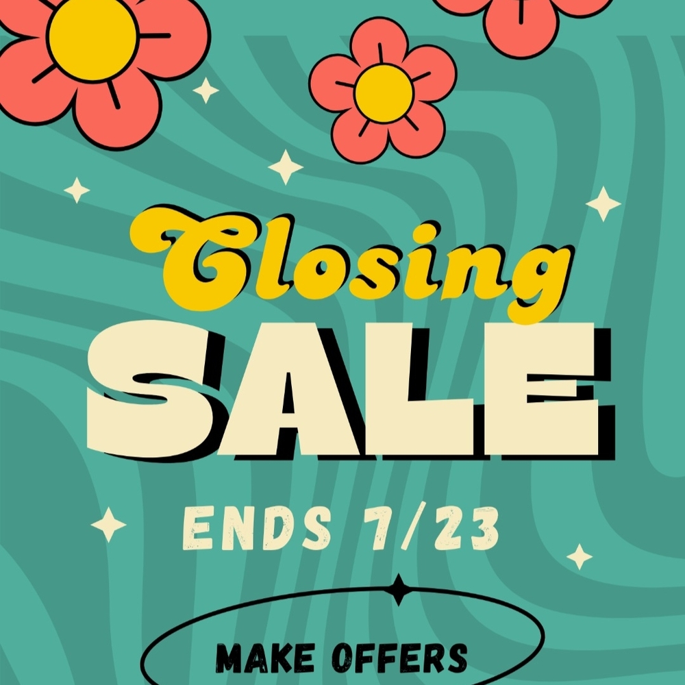 Closing Sale Poster